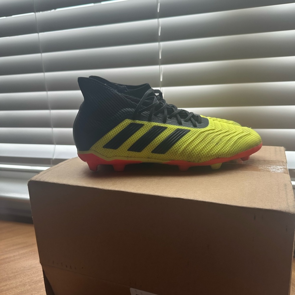adidas black and neon yellow soccer cleats, control skin